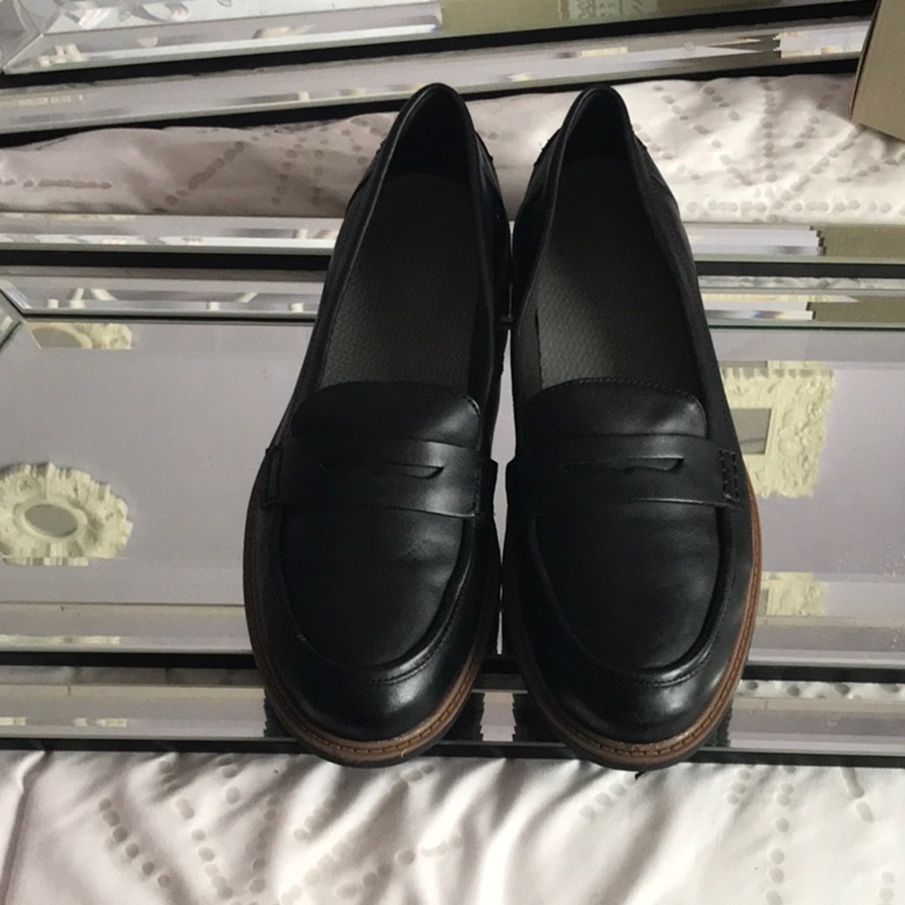 Clark’s leather slip-on